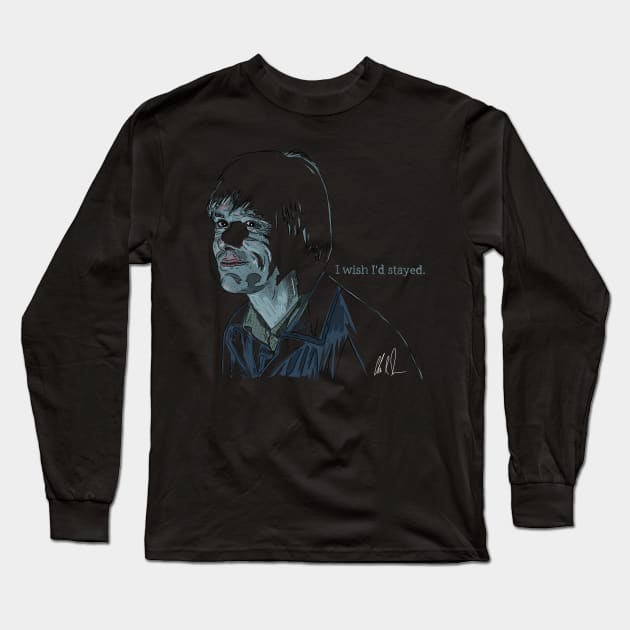 Eternal Sunshine: I Wish I'd Stayed Long Sleeve T-Shirt by 51Deesigns